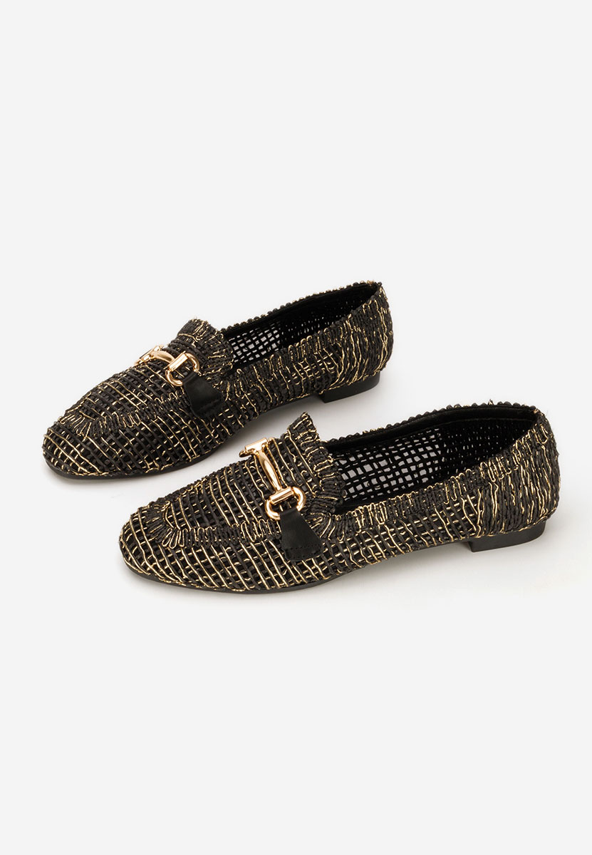 Mocassins femme noirs Cameilia
