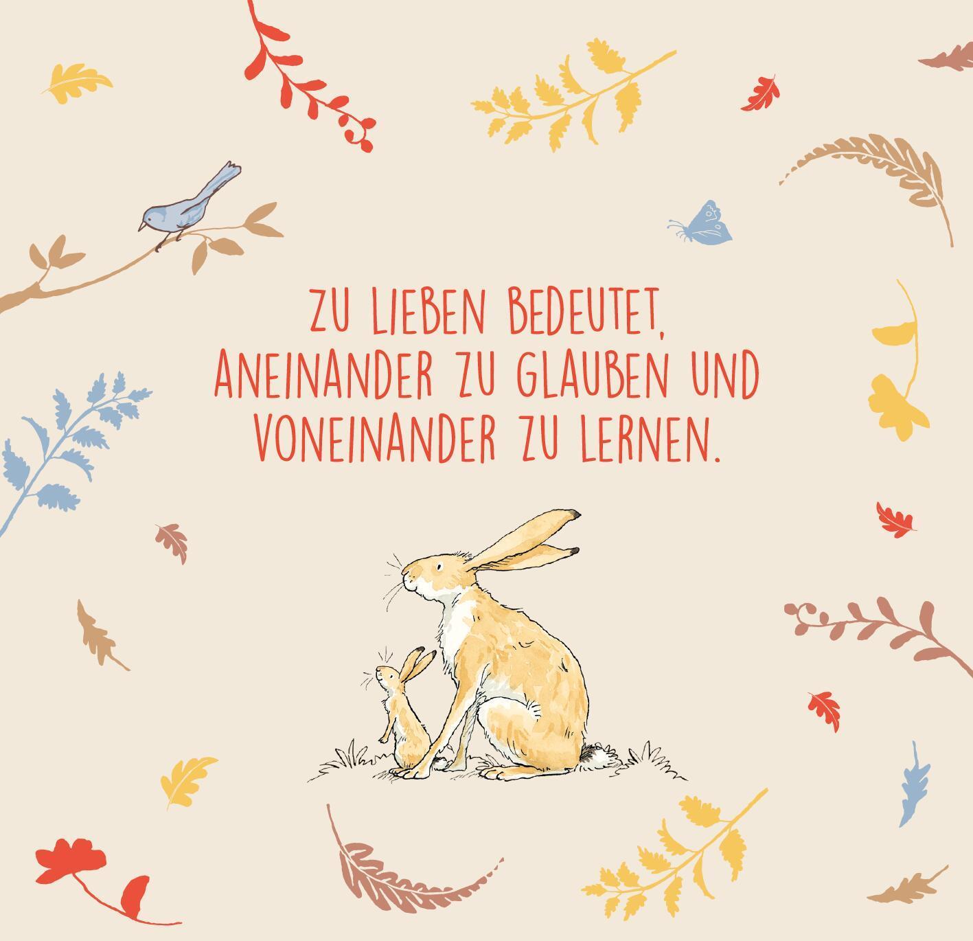 Bis zum Mond und wieder zurück - so sehr liebe ich dich