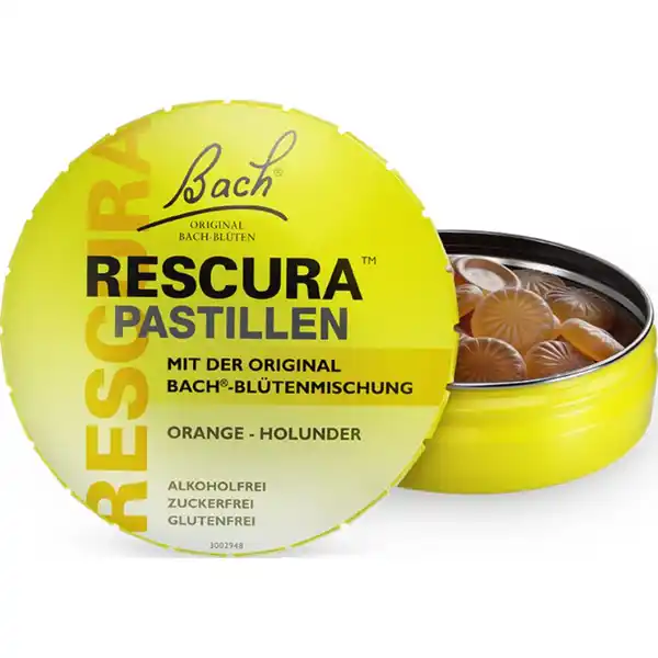 Bachblüten Pastillen Orange-Holunder