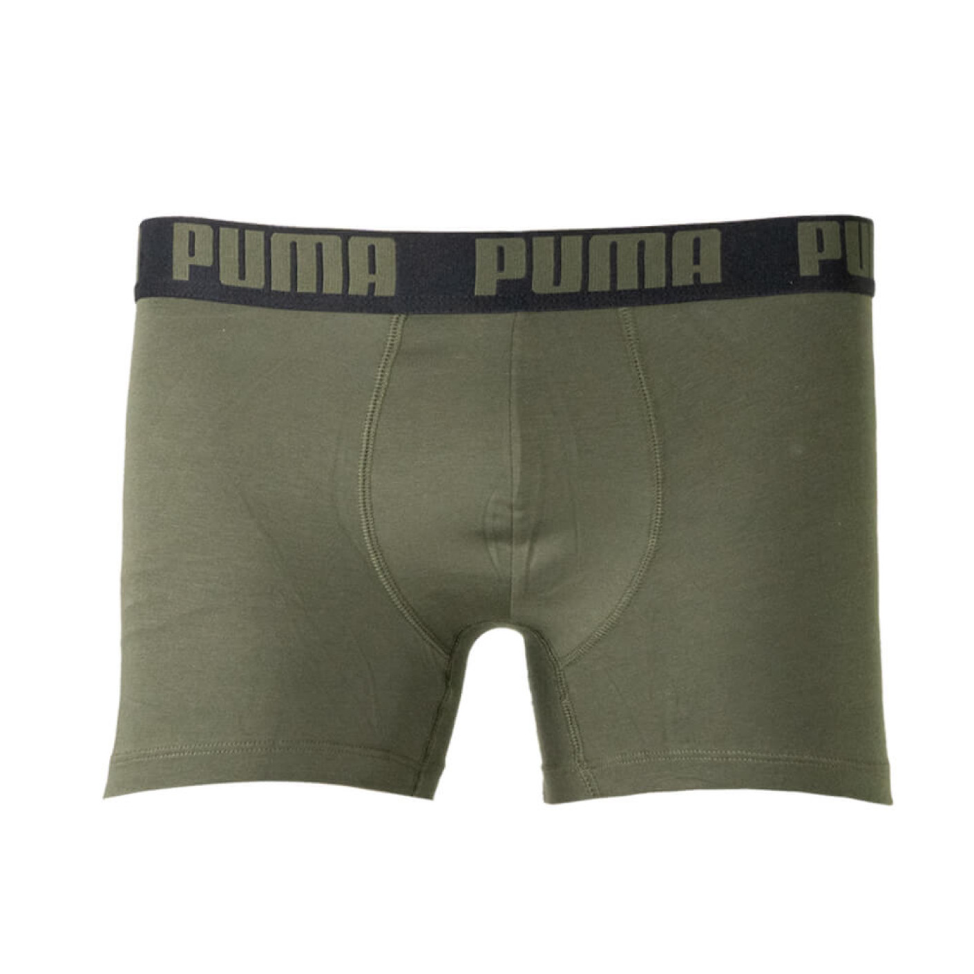 PUMA Boxershorts Everyday 4-Pack Donkergroen Zwart