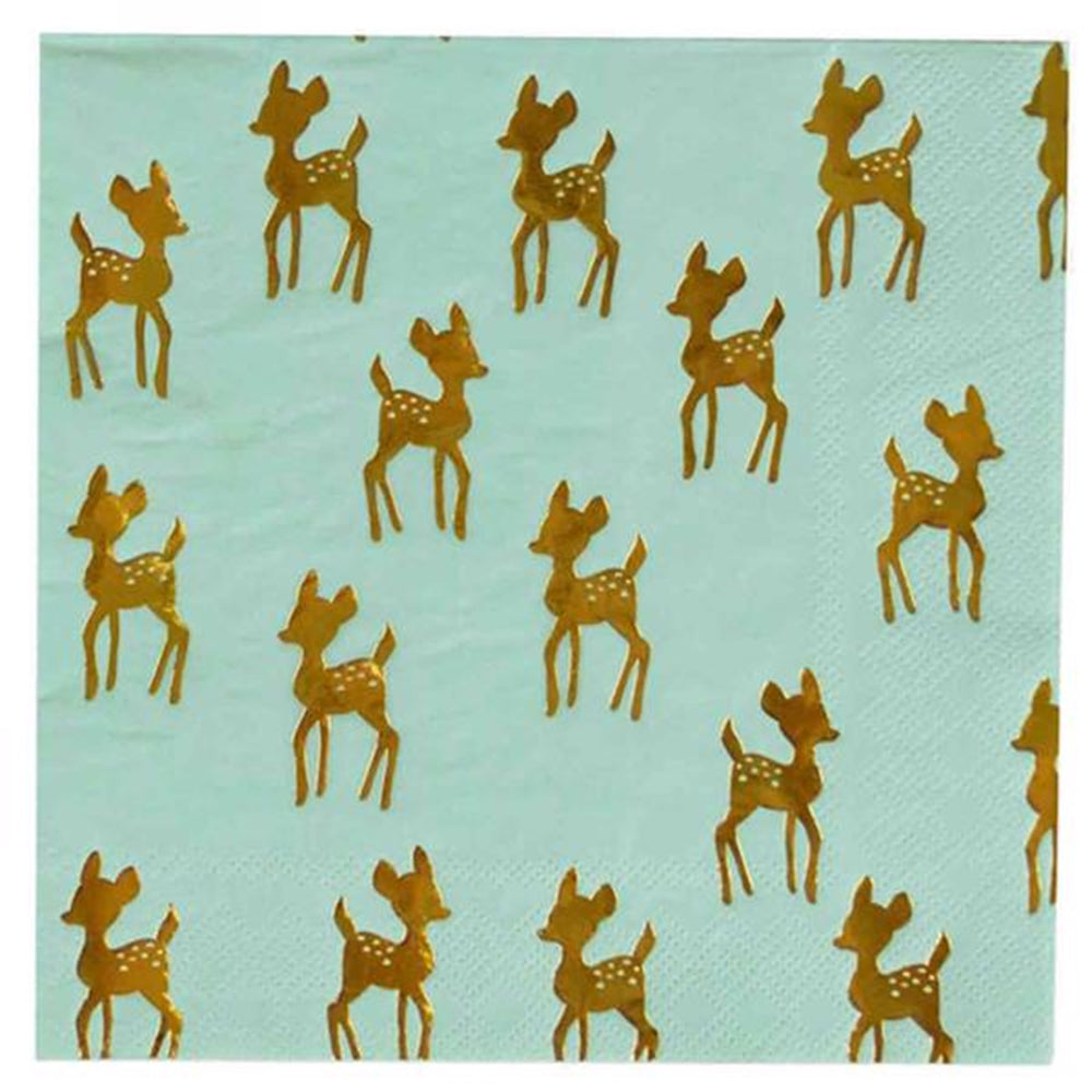 Golden Fawn Servietter 16 stk | Luksusbaby