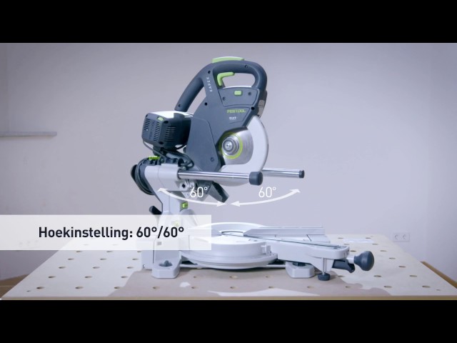 Festool KS 60 E KAPEX Afkortzaag - 1200 W - 661 x 475 x 430 mm