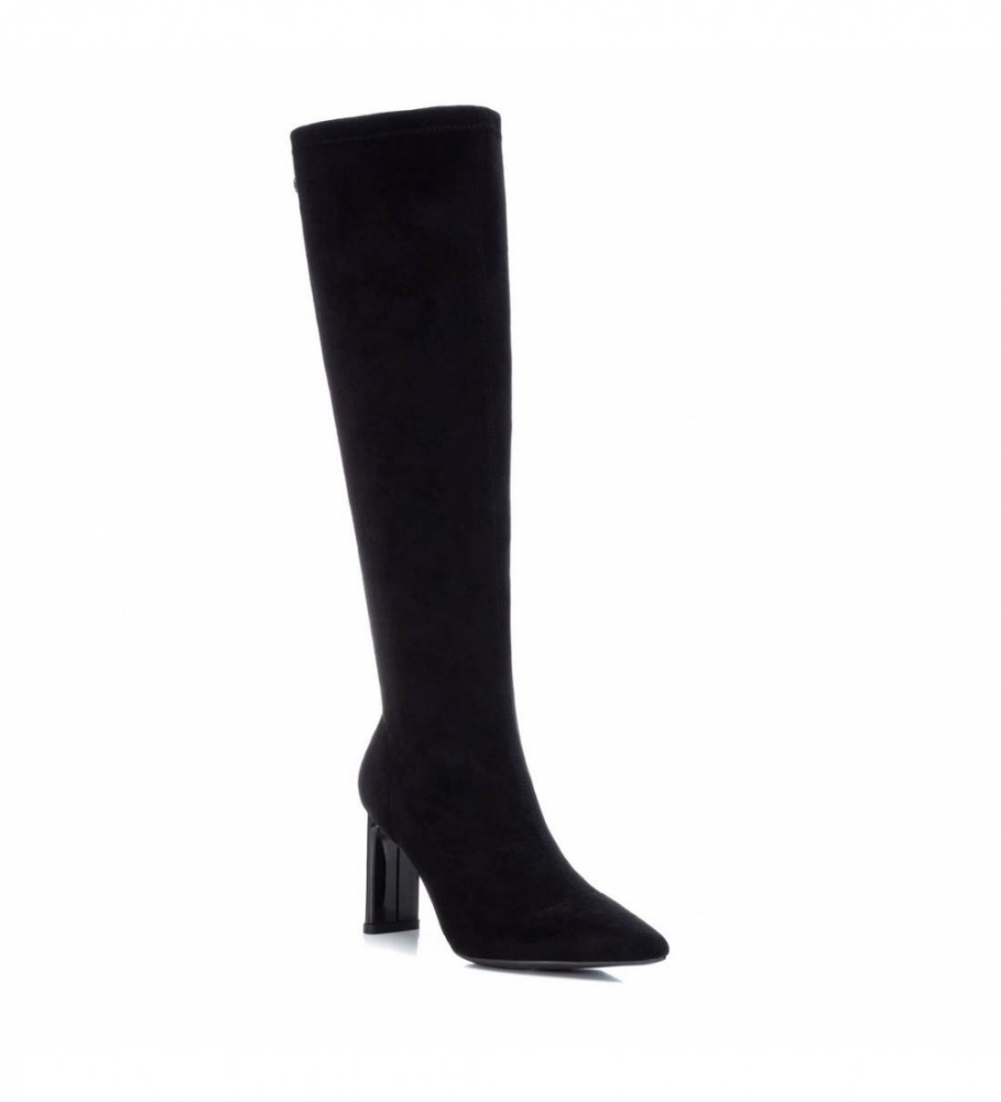 Botas Xti 140540 Pretas - Altura do salto: 8 cm -
