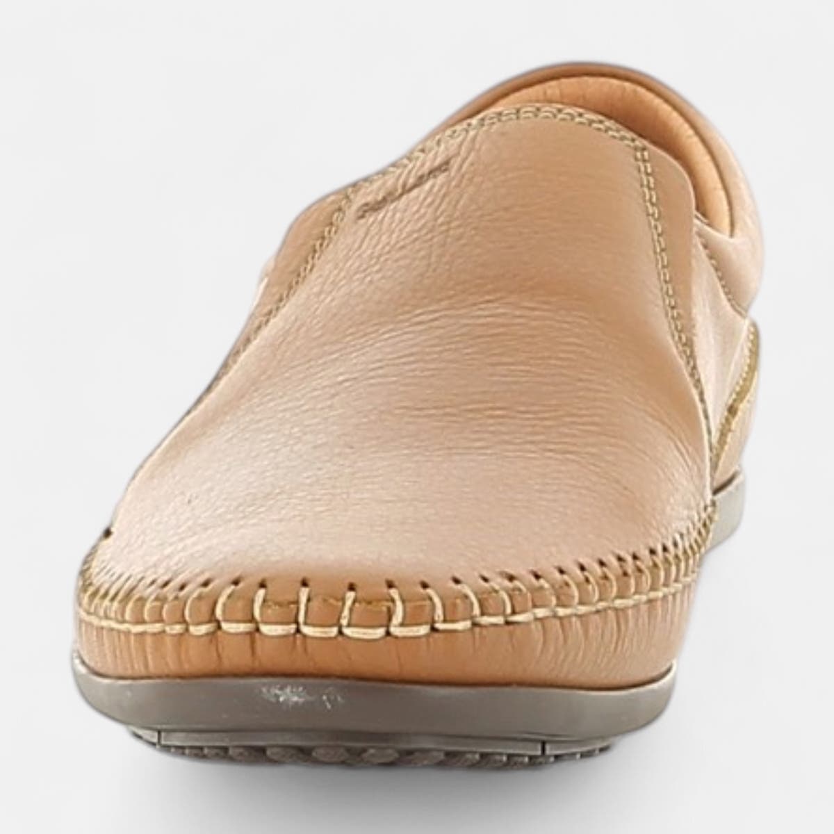 Mocassins Homme en cuir cognac