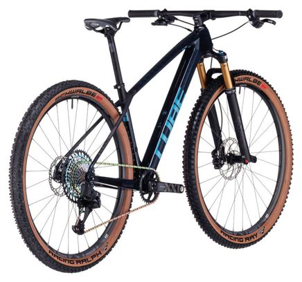 VTT Semi-Rigide Cube Elite C:68X SLT Sram XX1 Eagle AXS 12V 29'' Bleu Liquid