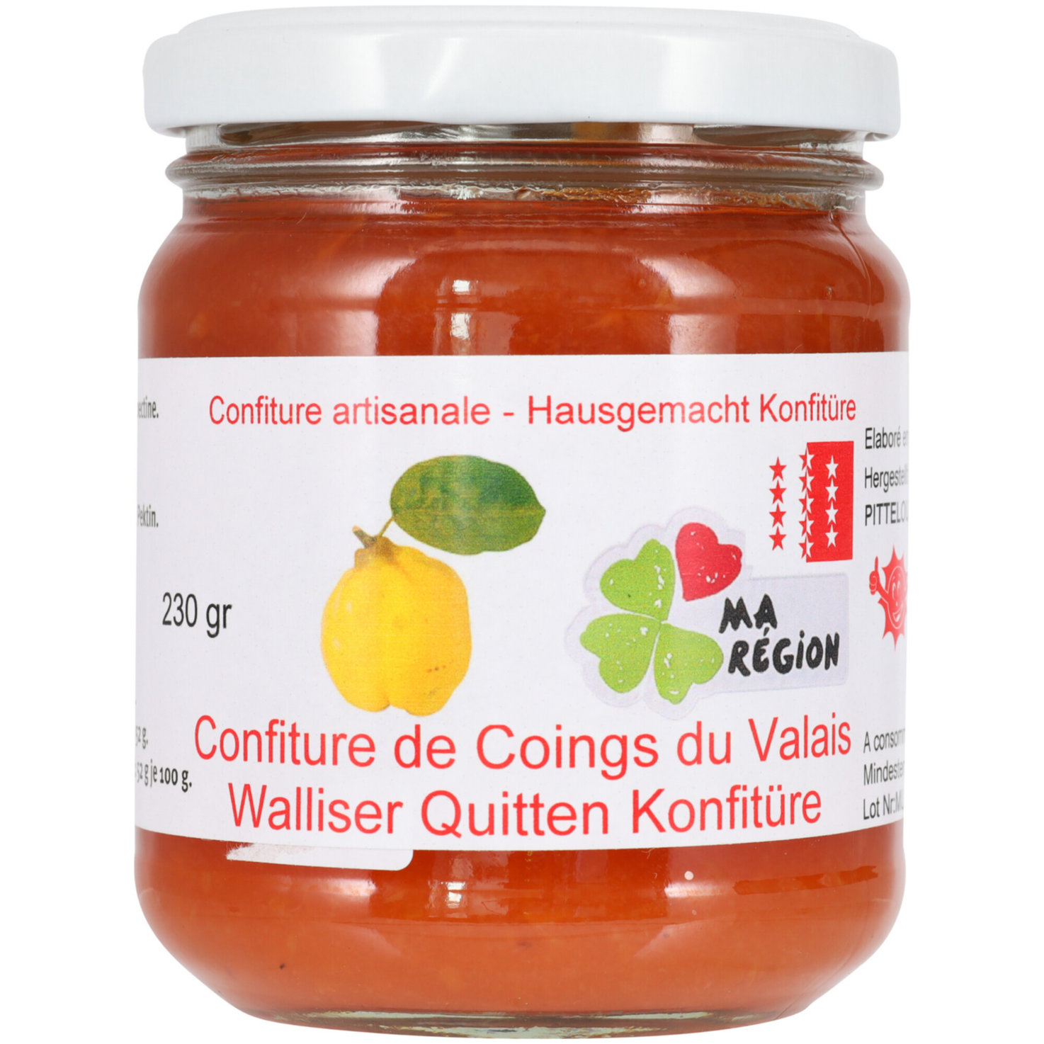 Pitteloud Konfitüre Quitten