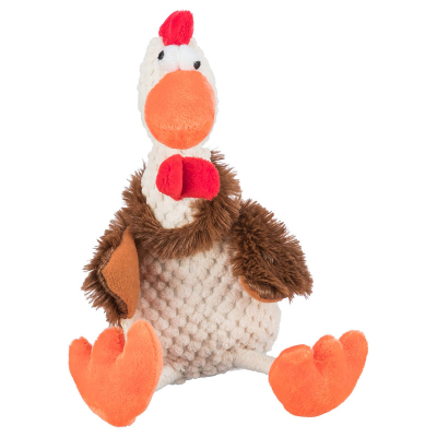 Freezack Hundespielzeug Plüsch Hahn 22cm