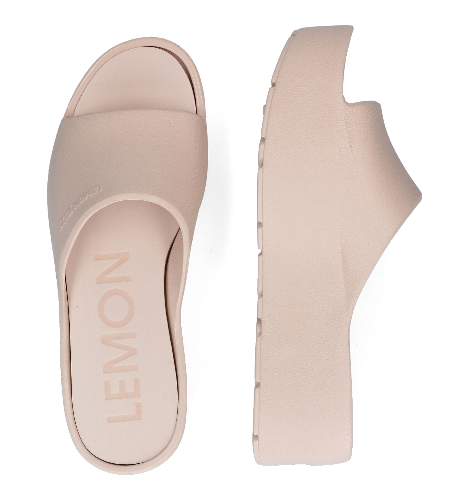 Badslippers beige