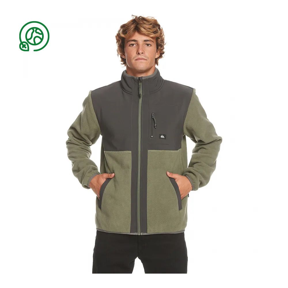 Quiksilver FZ POLAR - Polaire Homme thyme