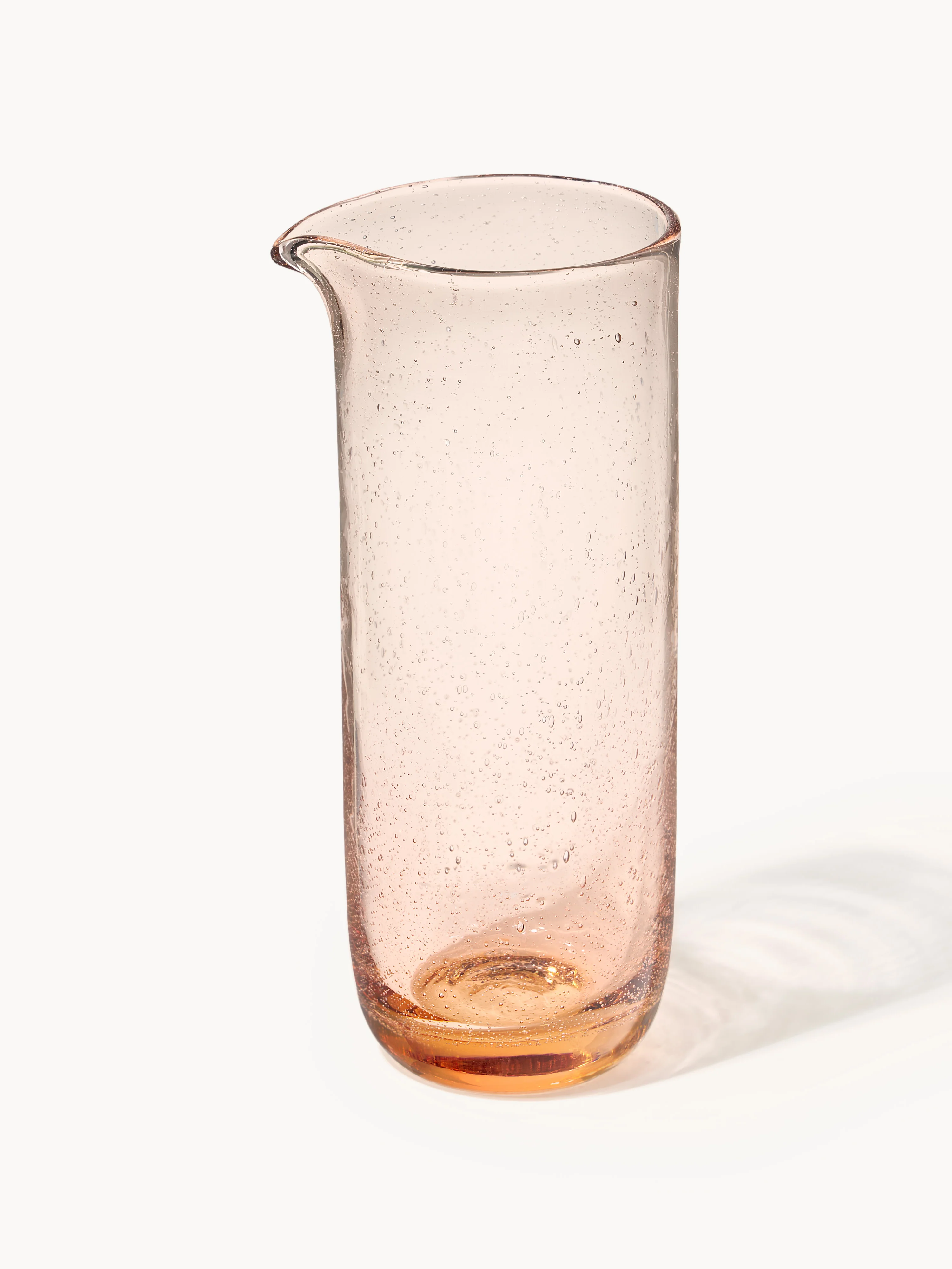 Mondgeblazen karaf Hippolyte met luchtbellen, 840 ml
