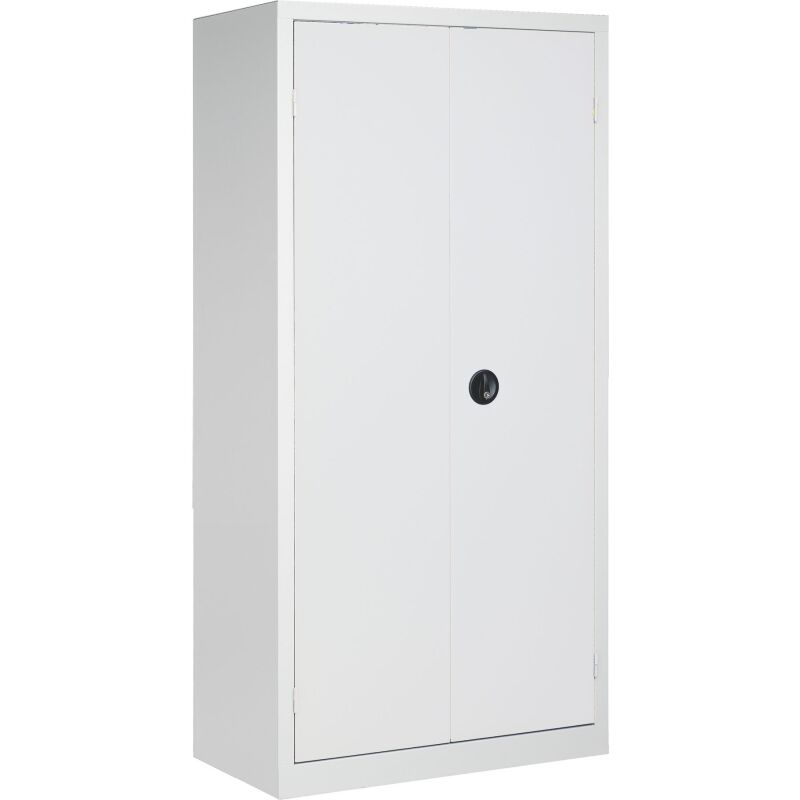 Armoire haute Monobloc d'atelier H 198cm corps gris