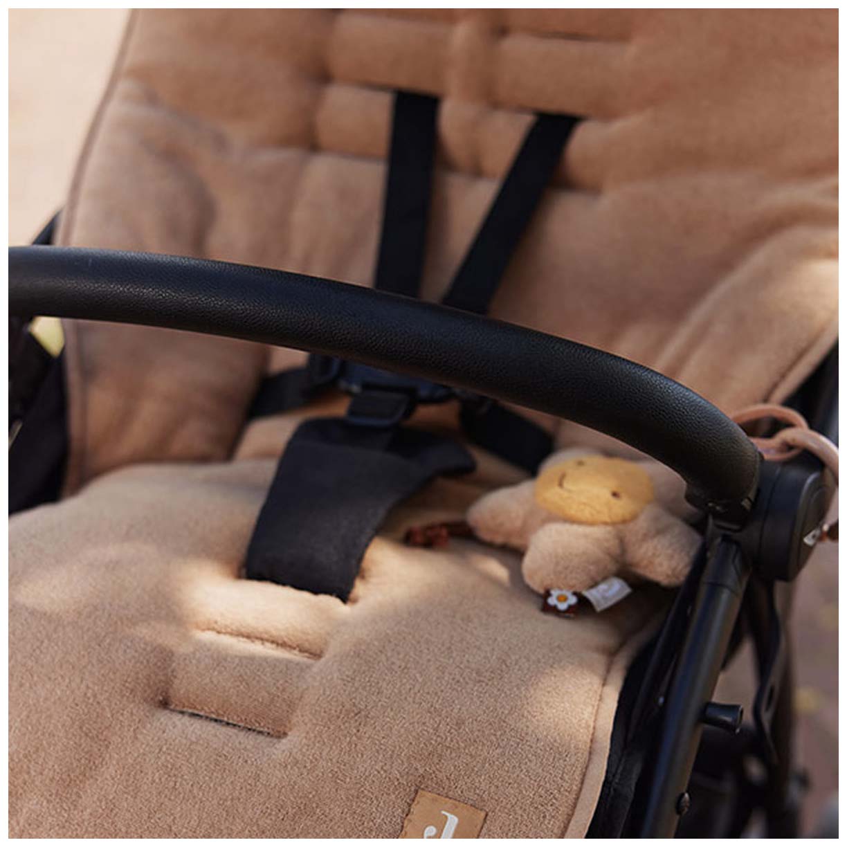 Jollein buggy/ kinderwagen inlay Biscuit