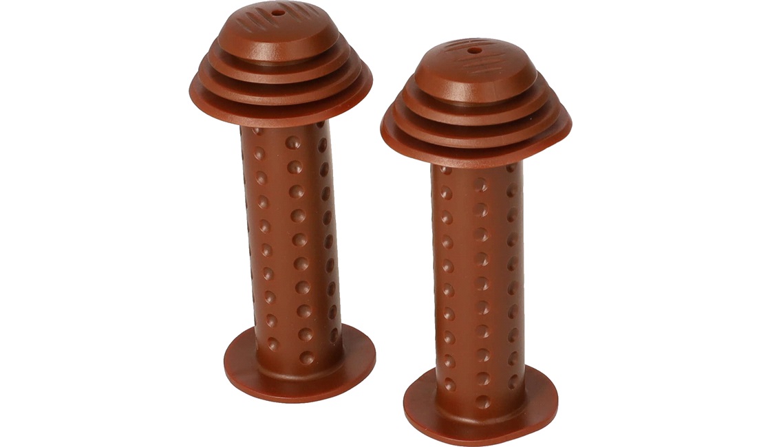 Håndtagssæt brun 110mm