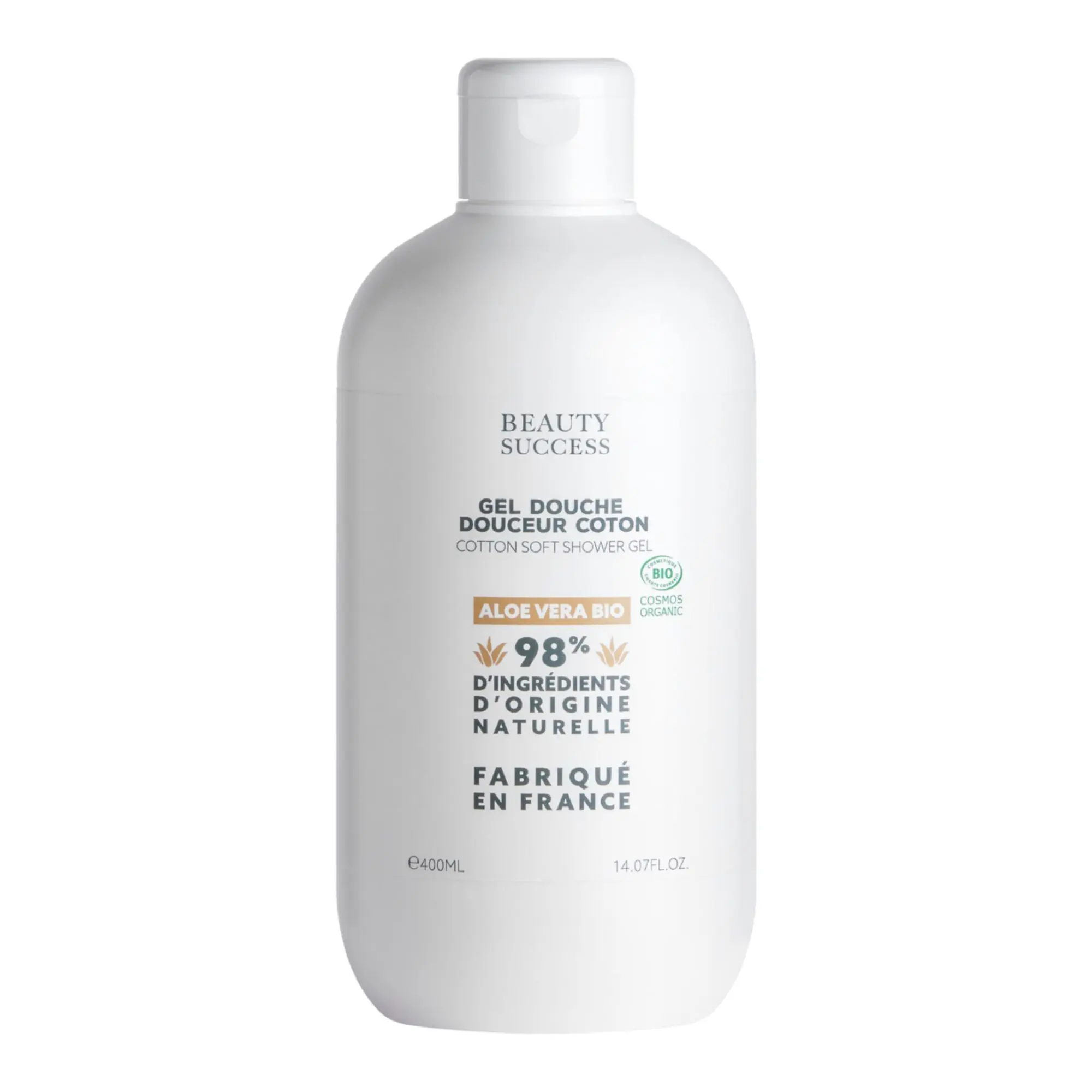 Beauty Success - Gel Douche Douceur Coton Certifié Bio- slider-corps