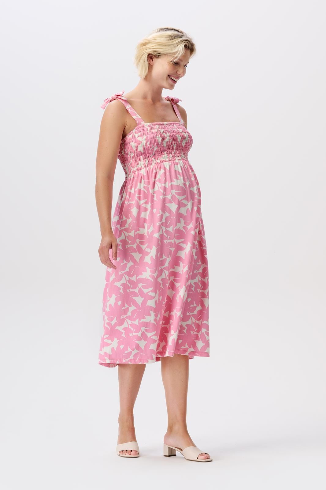 Noppies Maternity Jurk Nia - Rosebloom Big Flower