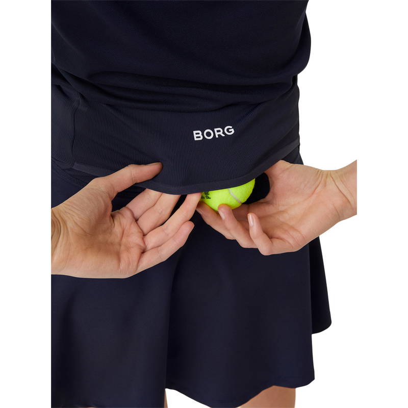 Björn Borg Ace Pocket High Waist Tennis Nederdel Dame