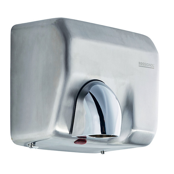 Sèche-mains automatique horizontal - 2300w - pulseo - chrome