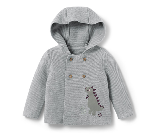 Baby-Strickjacke mit Applikation