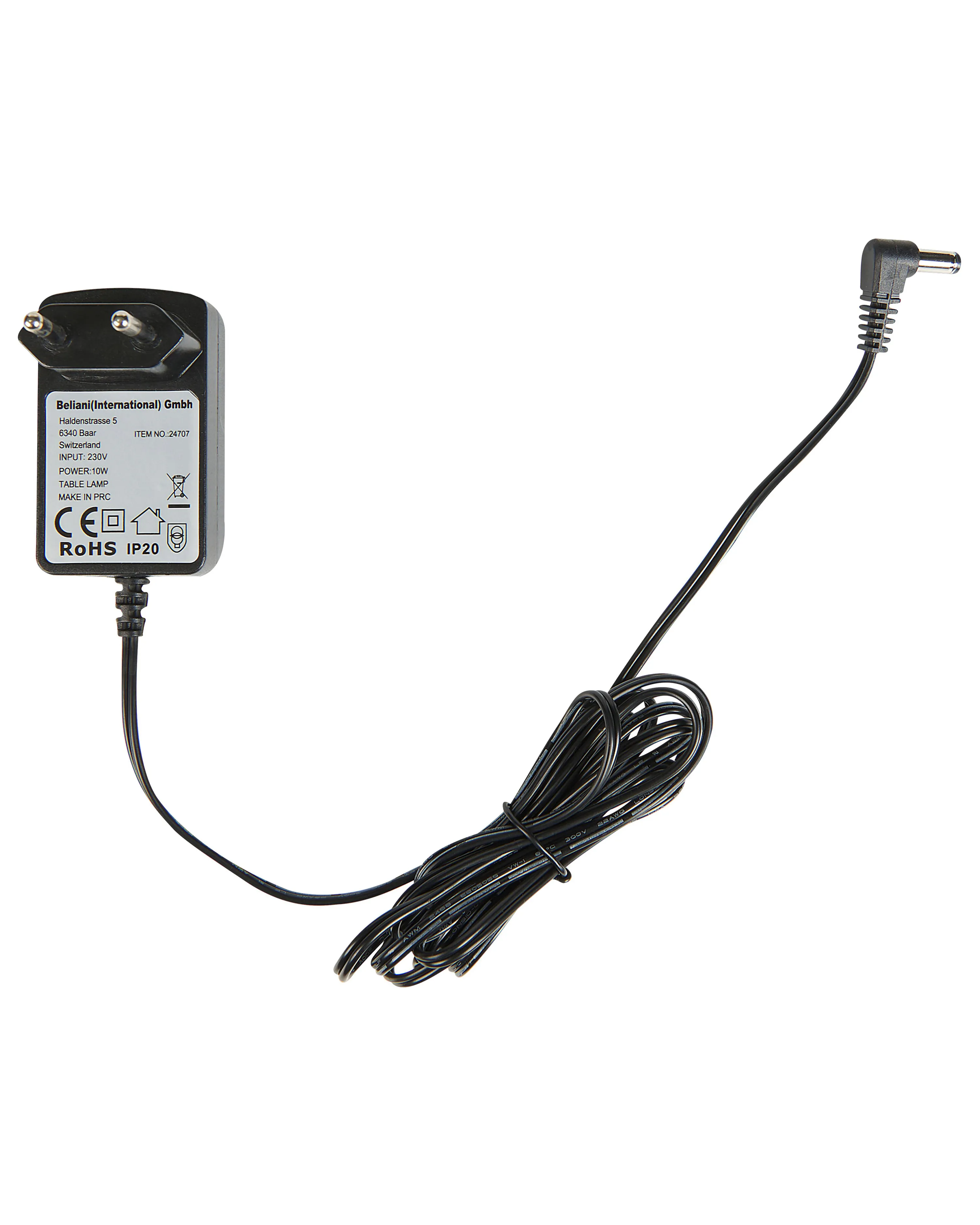 LED vastklembare bureaulamp AURIGA met bewegingssensor Metaal Zwart