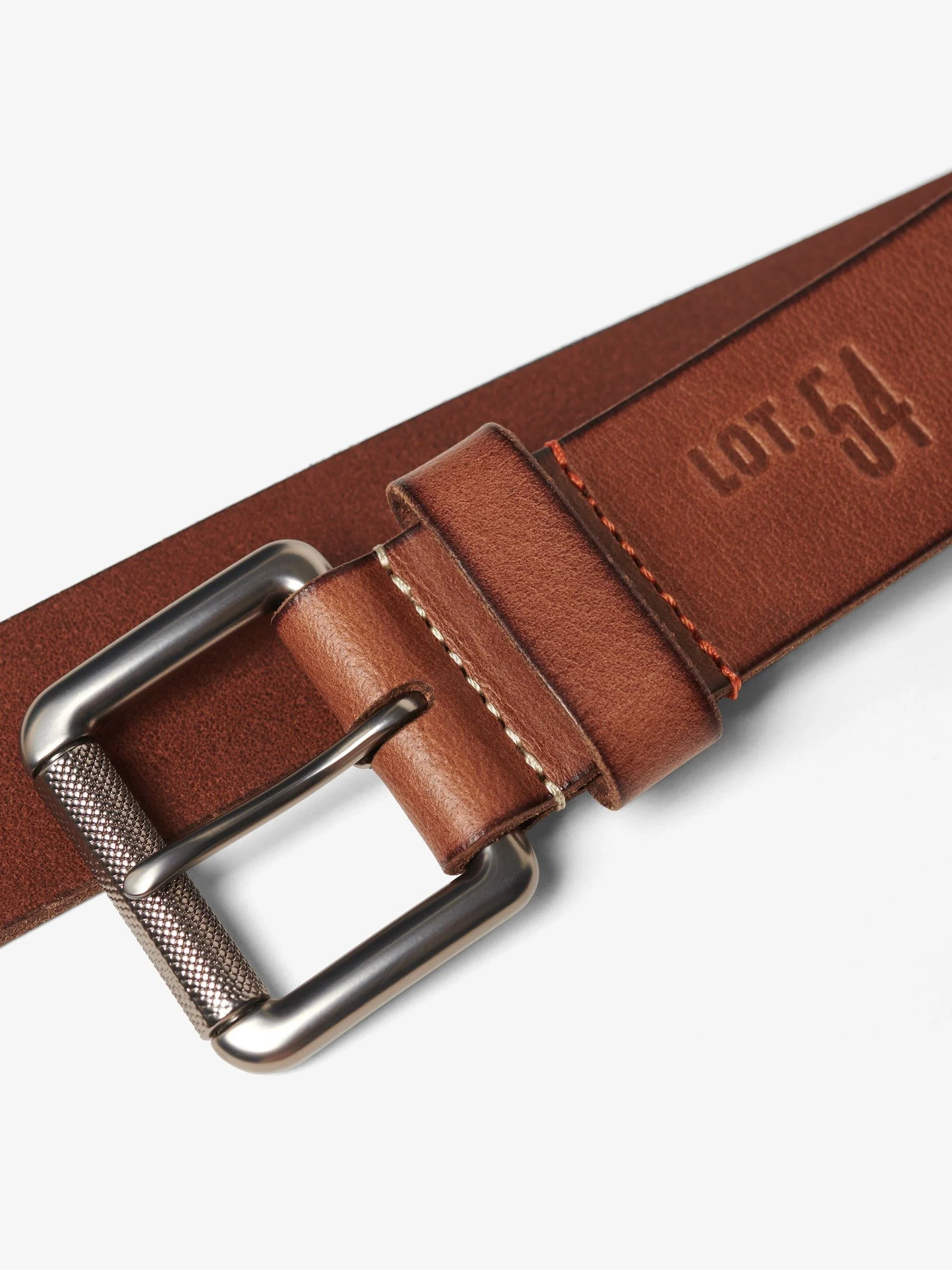 Lichtbruin - Superdry Badgeman riem