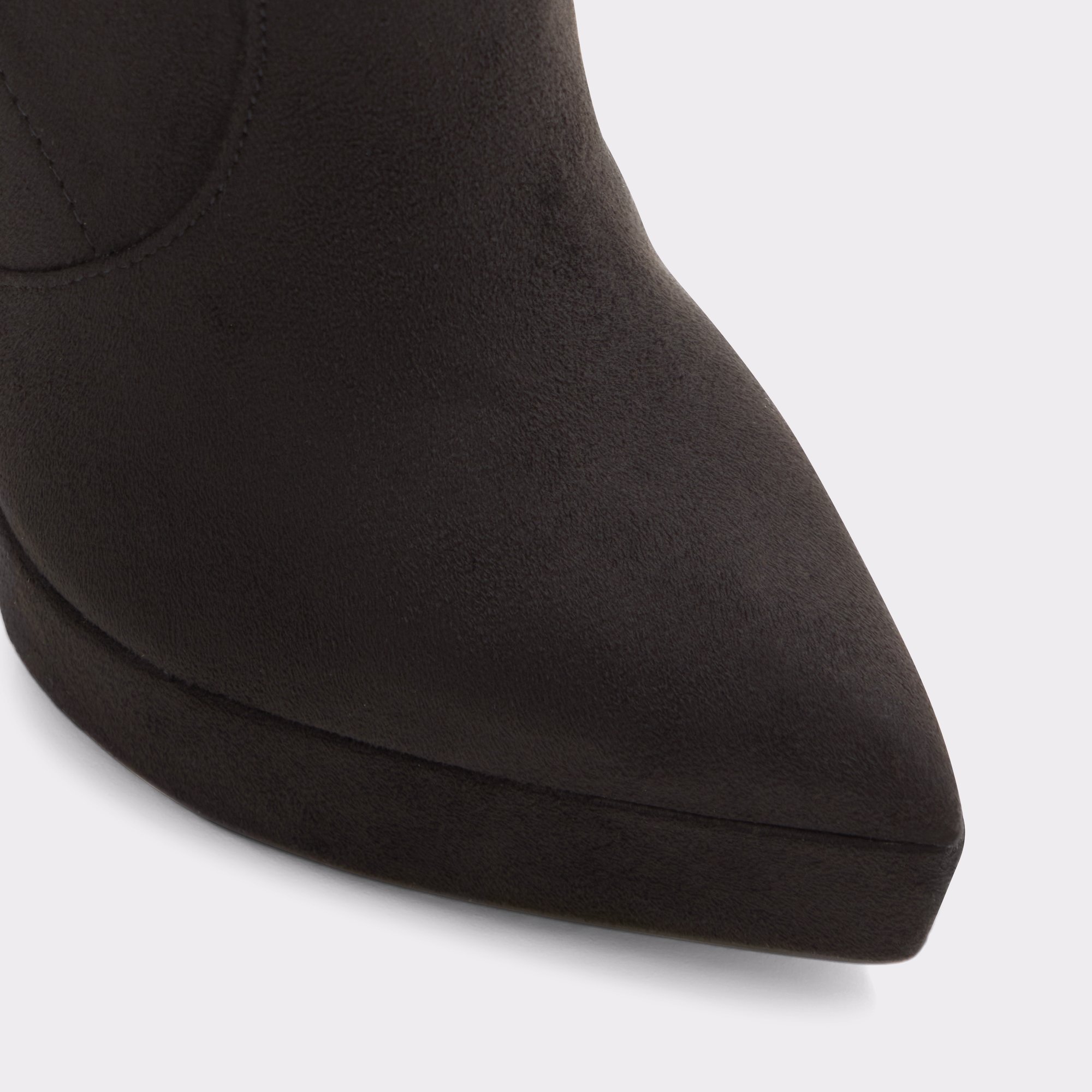 Patrickus Black Textile Women Dress boots