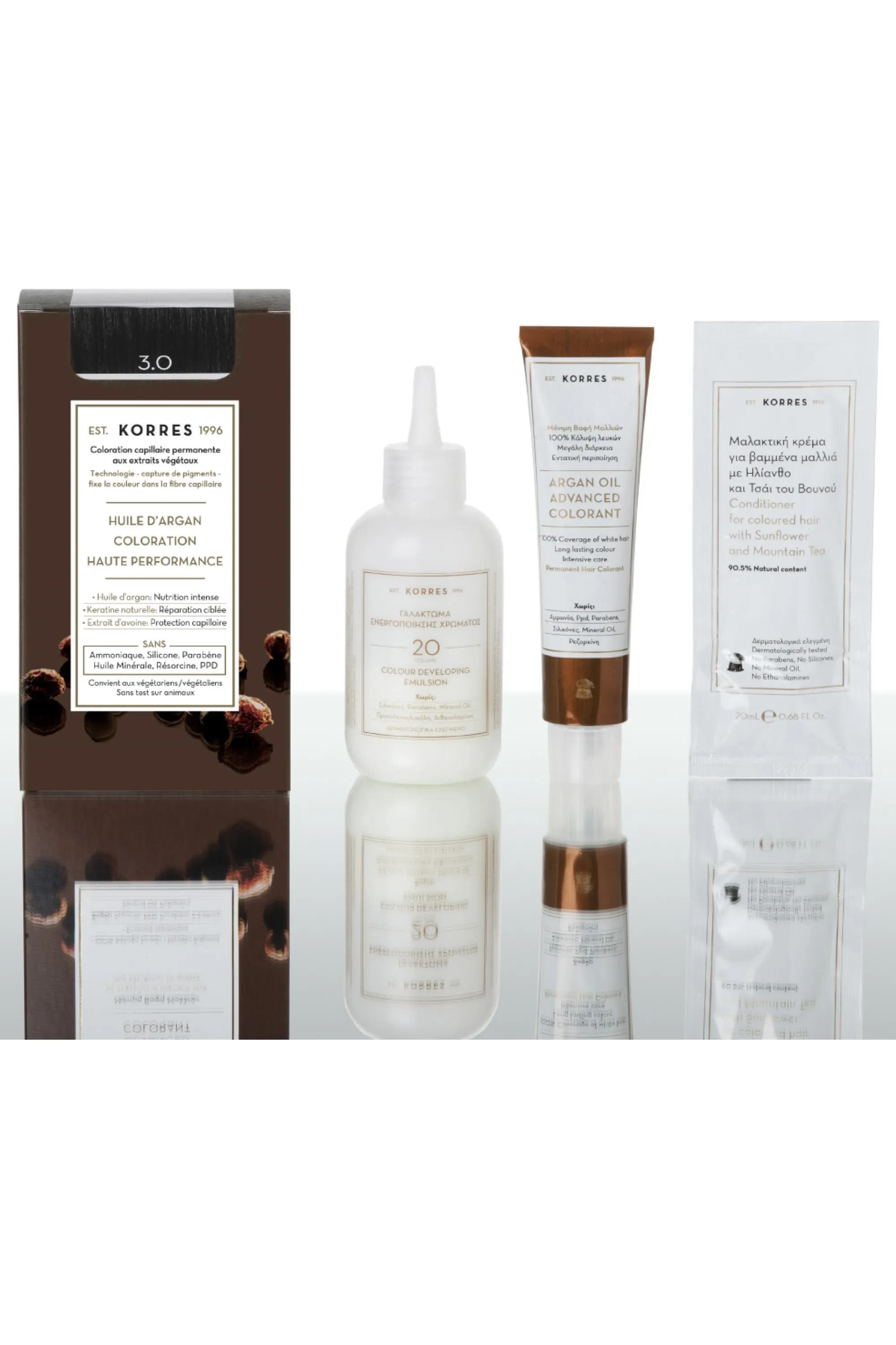 Korres Coloration permanente huile d’argan