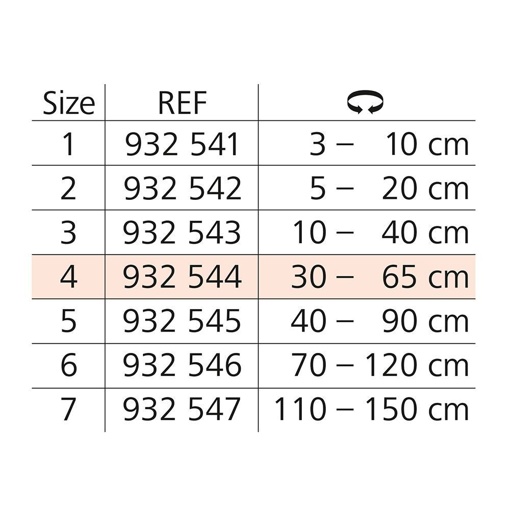 Stülpa®-fix Netzschlauchverband Gr. 4 Fuß- und Beinverbände, Kinderrumpfverbände 25m