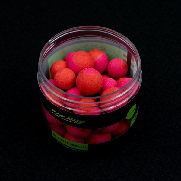 Pro Line Wonka's Mulberry & Robin Red 15&18mm Mixed Hookbaits (200ml)