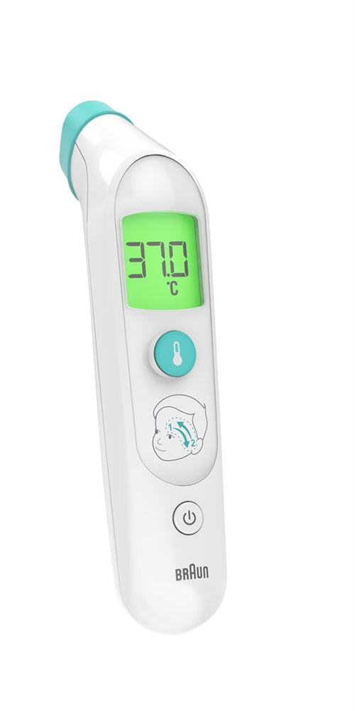 BRAUN Sensian Swipe 5 Stirn Thermometer BST200WE 1 Stk