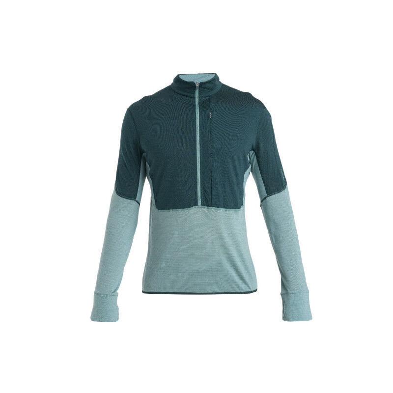 Merino 200 RealFleece Descender LS Half Zip - Polaire en laine mérinos homme