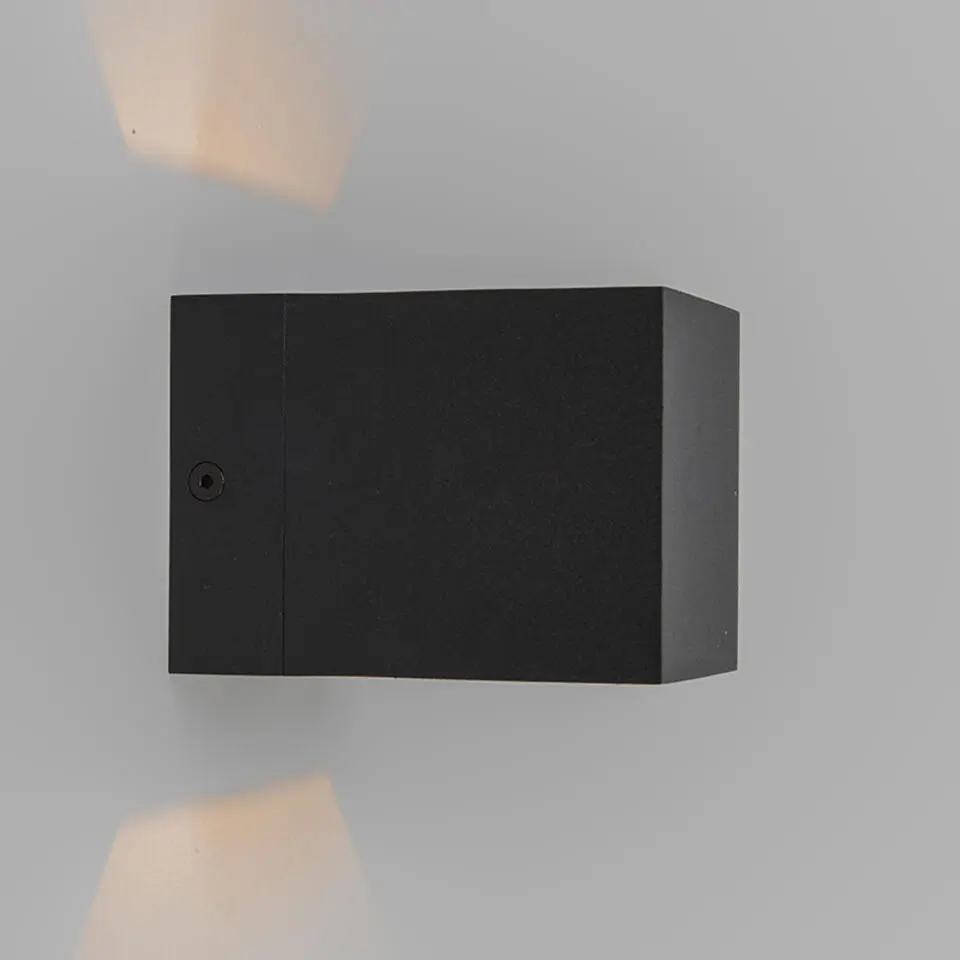 Qazqa wandlampen transfer zwart g9