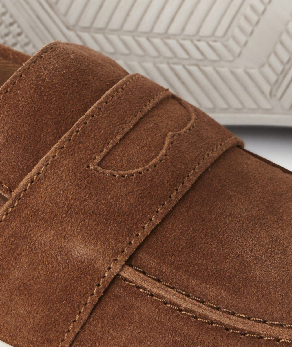 CHAUSSURES GARÇON EN CUIR CAMEL