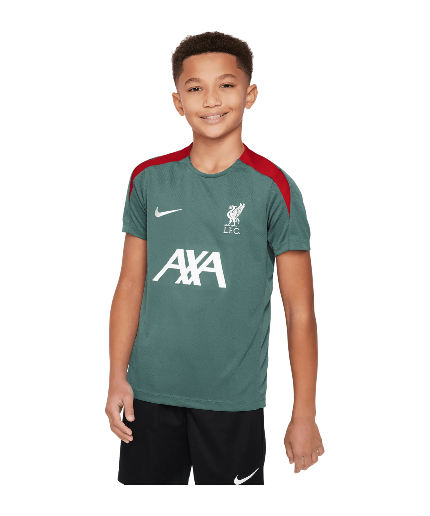 Nike FC Liverpool Trainingsshirt Kids Grün F362