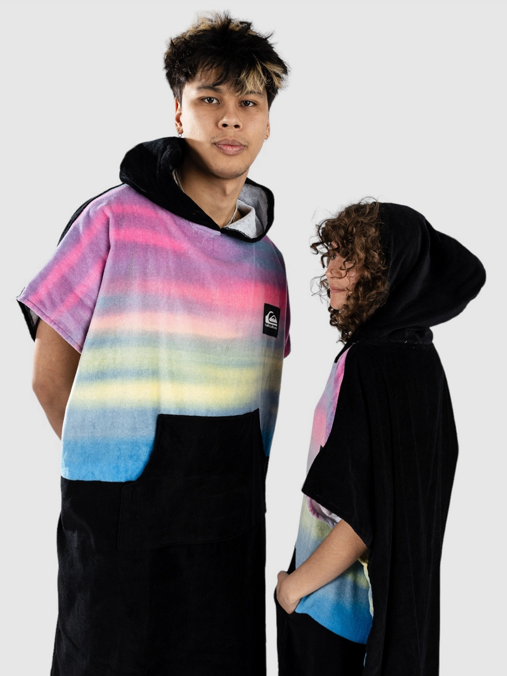 Quiksilver Hoody Surf Poncho prism pink