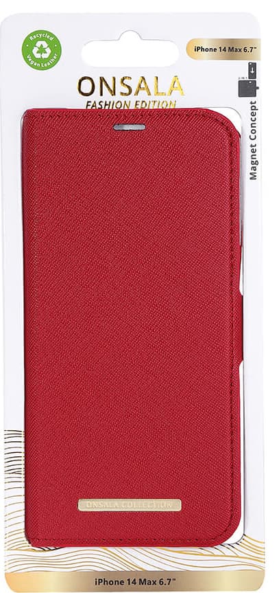 Onsala Apple iPhone 14 Plus pungetui (rød)