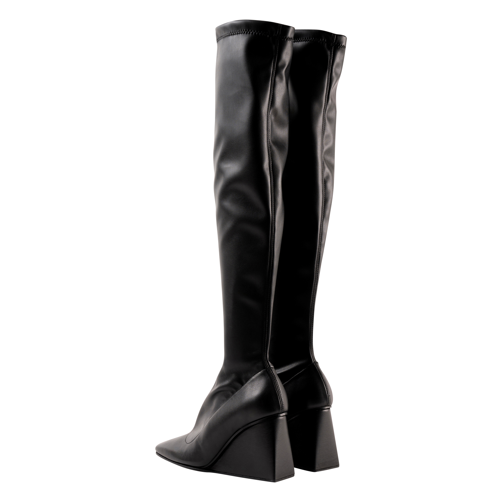 JIN - Cuissardes effet cuir | Noir