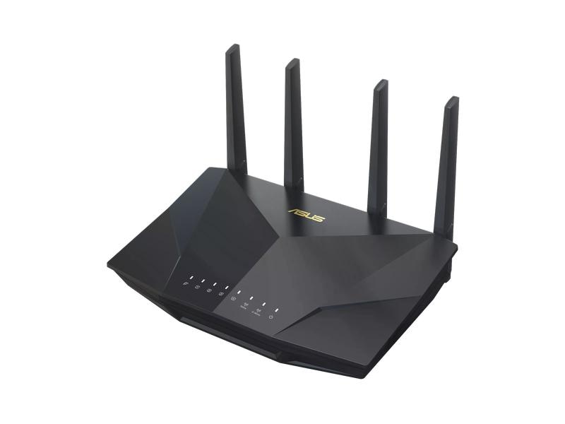 ASUS Dual-Band WiFi Router RT-AX5400 AX5400 Dual Band WiFi 6 (802.11ax) Extendable Router, integriertes VPN, AiProtection Pro Netzwerksicherheit, Kindersicherung, Instant Guard, AiMesh-kompatibel