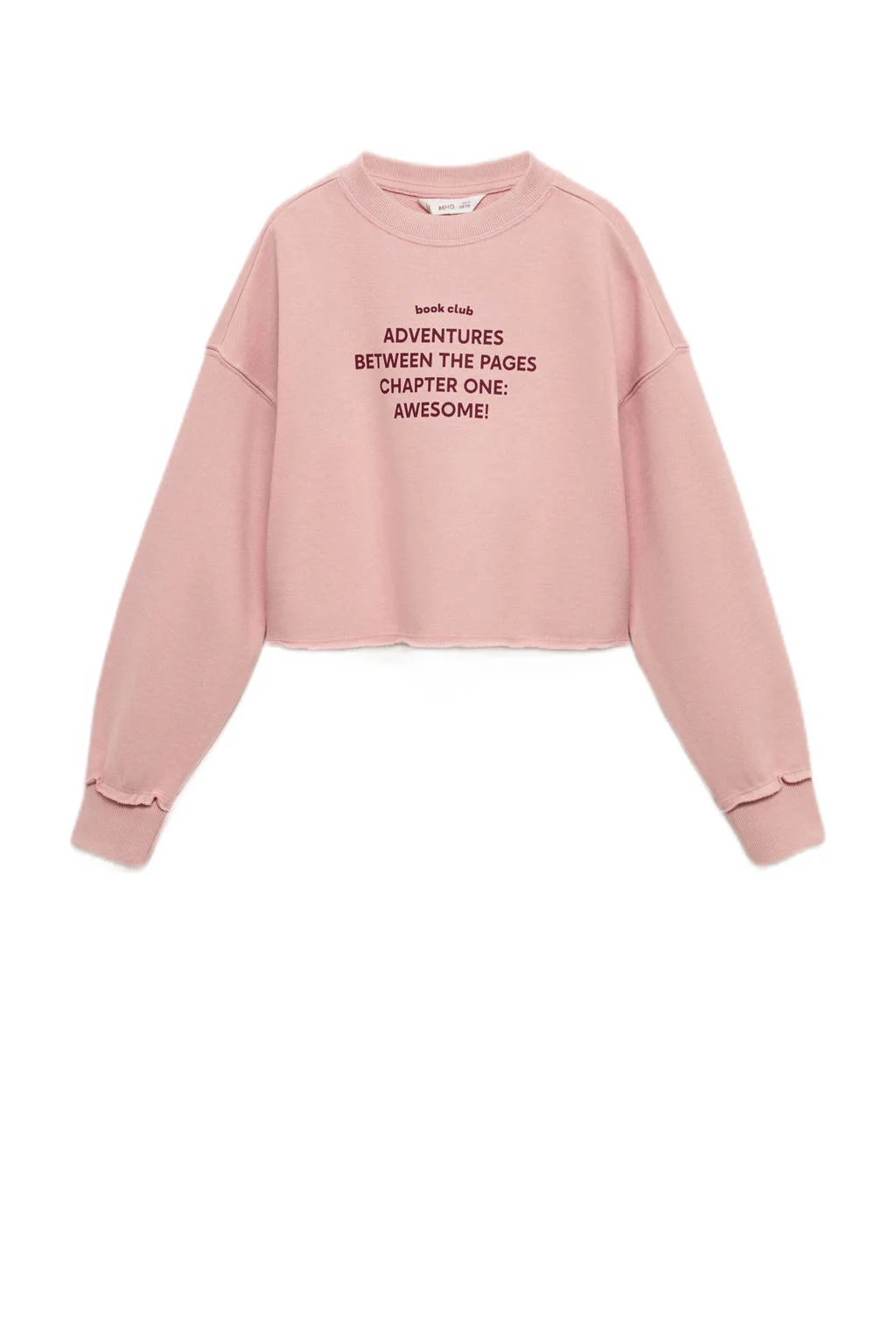 Mango Kids sweater roze