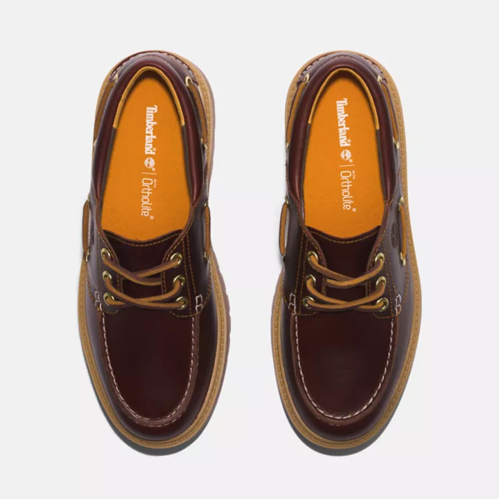 Stone Street Chaussure bateau Timberland Premium pour femme en bordeaux