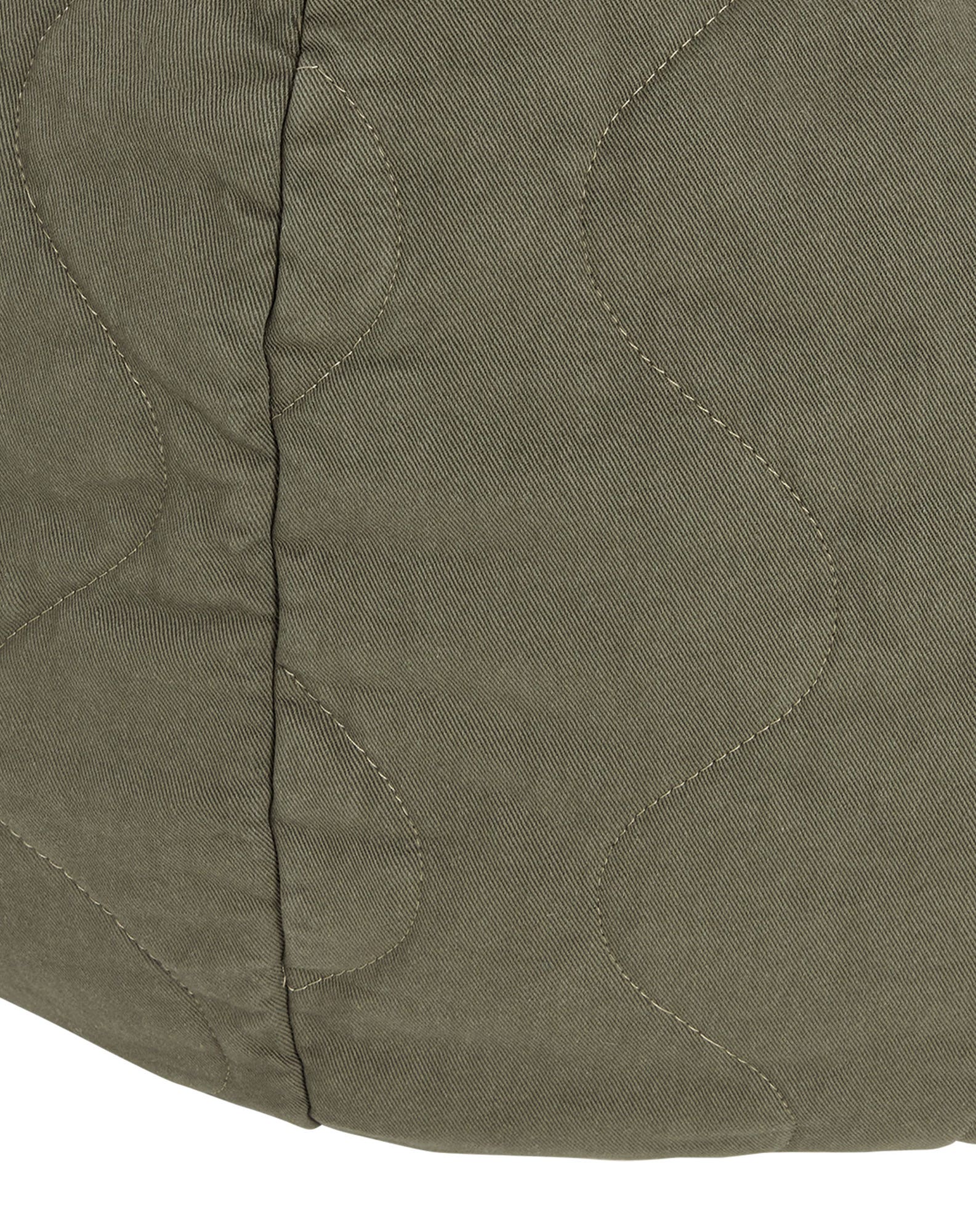 Pouf rond matelassé - taille enfant - landscape | Vert