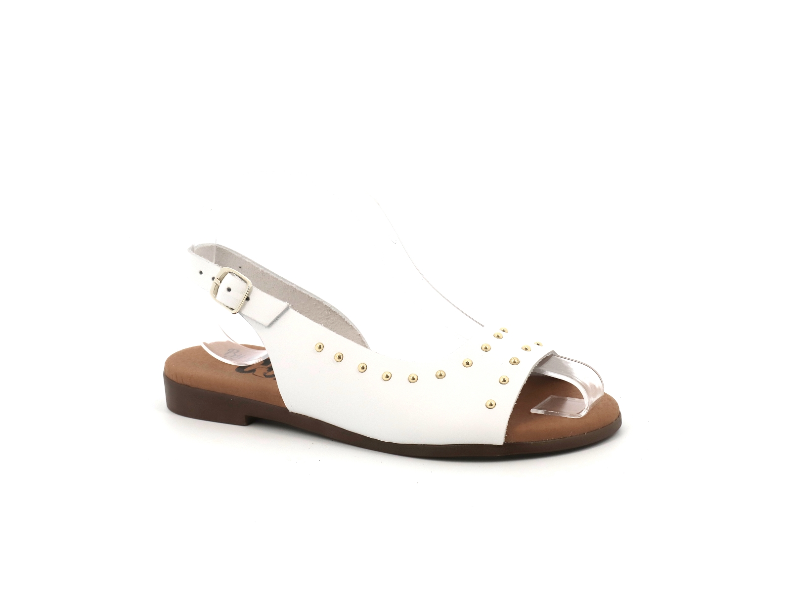 Chaussures du chateau-9106 Cuir Blanc