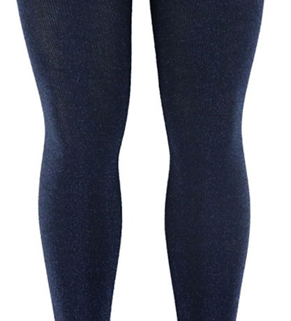 Molo trømpebukser - Glitter Tights - Navy Sky