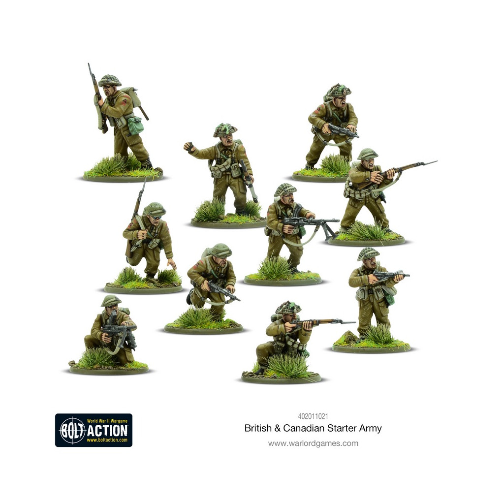 Bolt Action - British & Canadian Army (1943-45) Starter Army