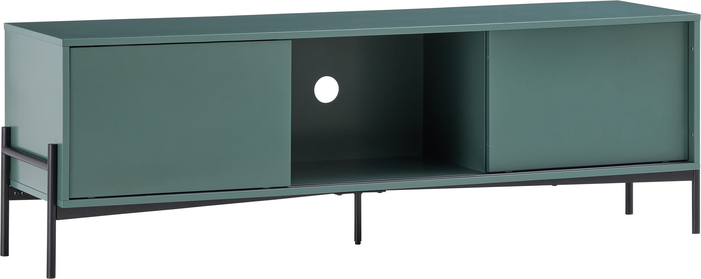 OLSEN Lowboard - Grün / B: 150.0 cm x T: 40.0 cm x H: 50.0 cm