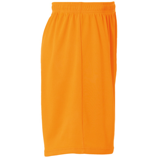 Calções básicos sem derrapagem Uhlsport, cor laranja.