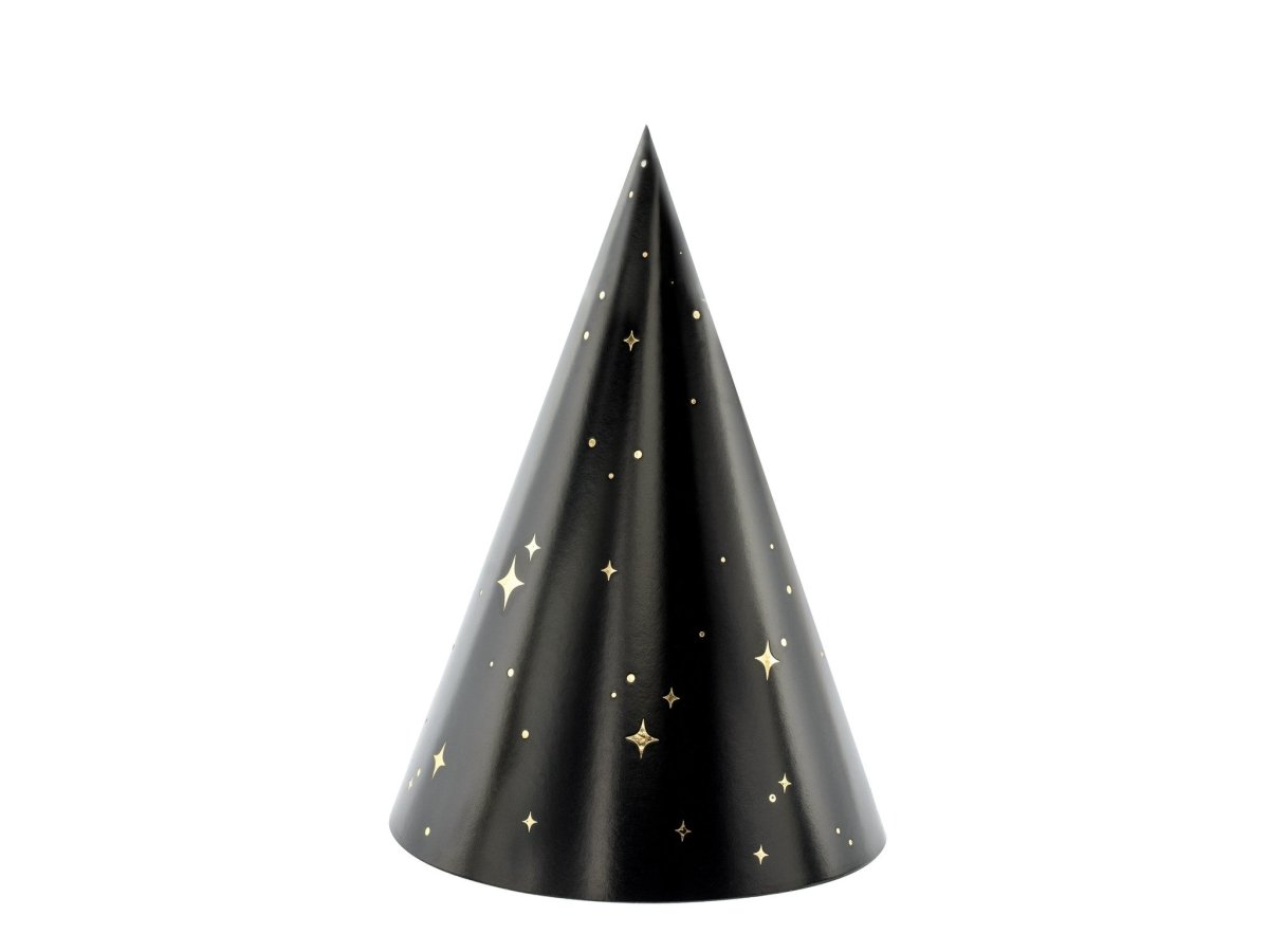 Happy New Year Feesthoedjes 16cm 6st