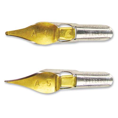 Speedball® A-Serie Schreibfeder 2er-Sets, quadratisch