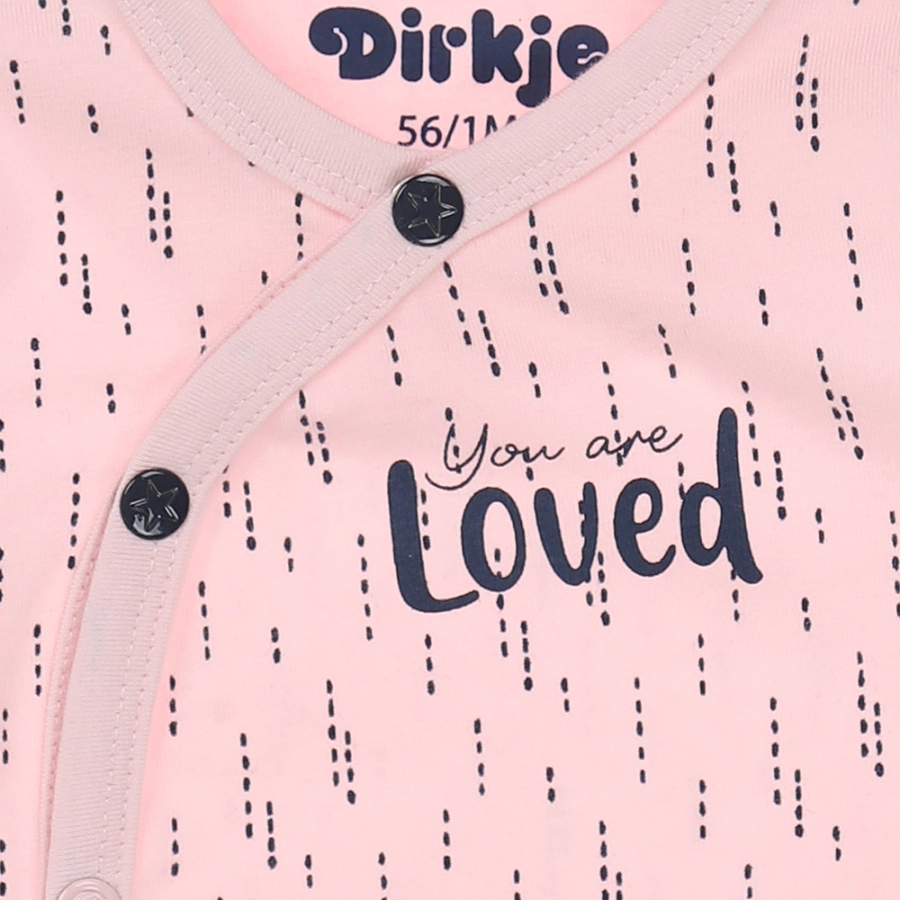 Dirkje Wickelshirt light pink