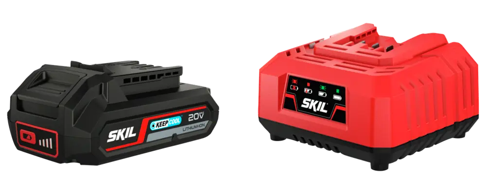 SKIL Batteri 2 Ah + Lader 20V