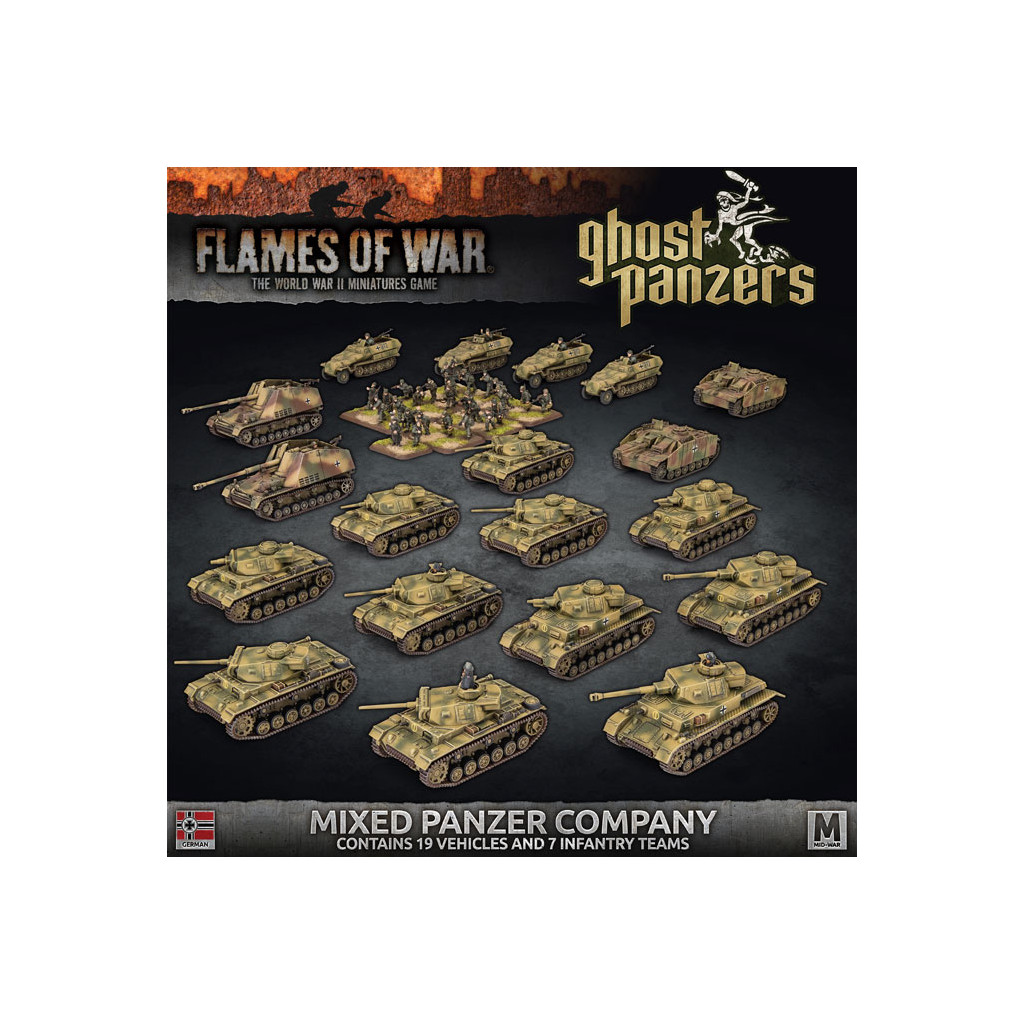Flames of War - German Mixed Panzer Company